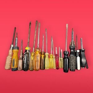 Bundle‎ Screwdriver Set 18 Piece Assorted Sizes Assorted Brands